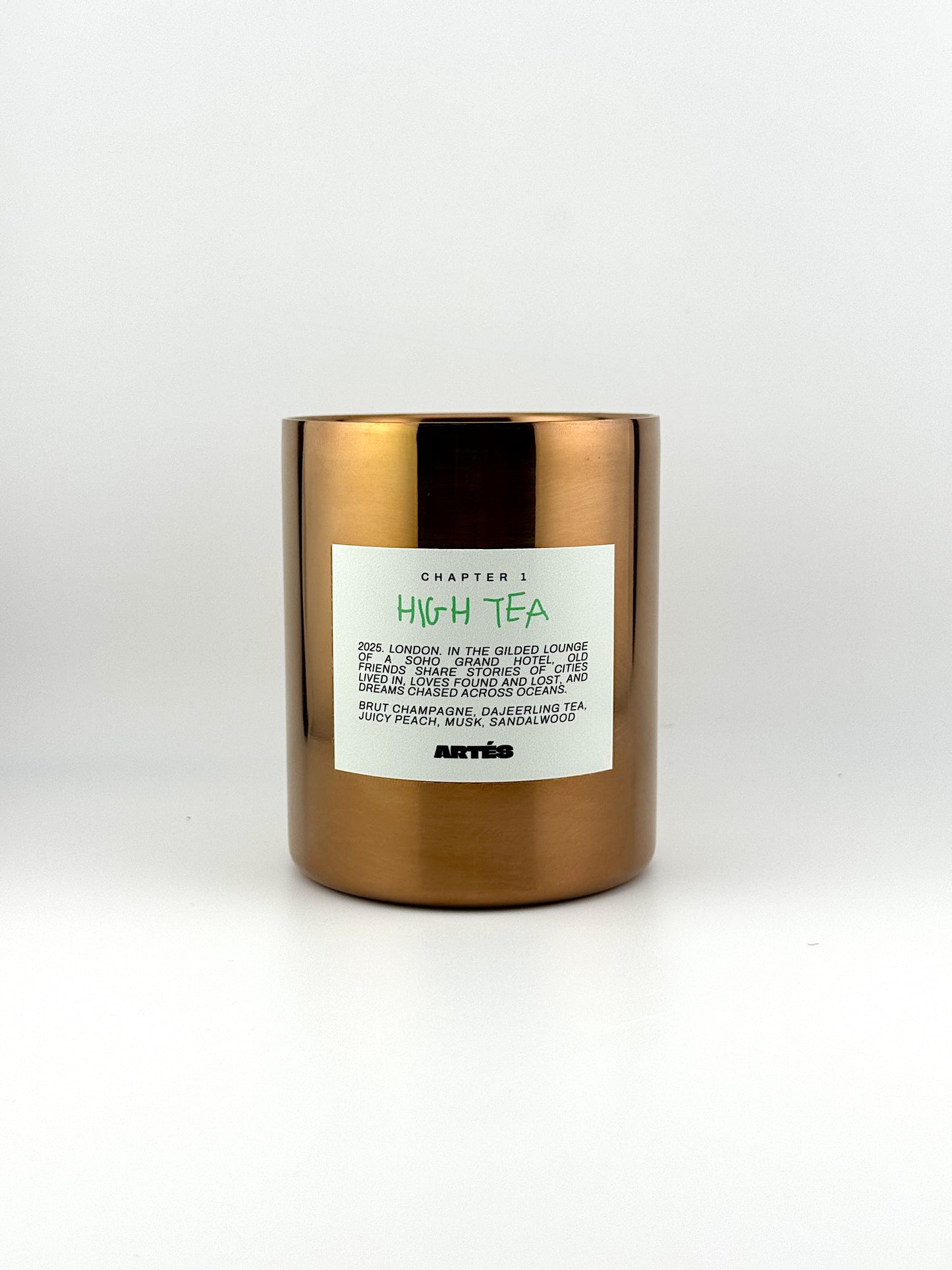 HIGH TEA Scented Bees Wax Candle - Chapters Collection