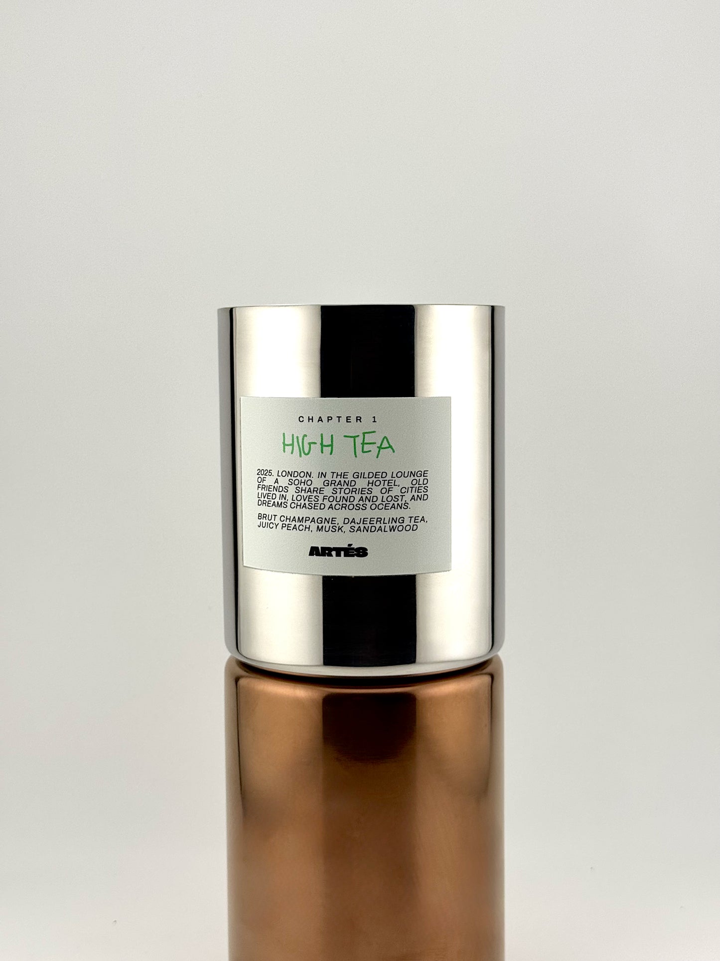 HIGH TEA Scented Bees Wax Candle - Chapters Collection