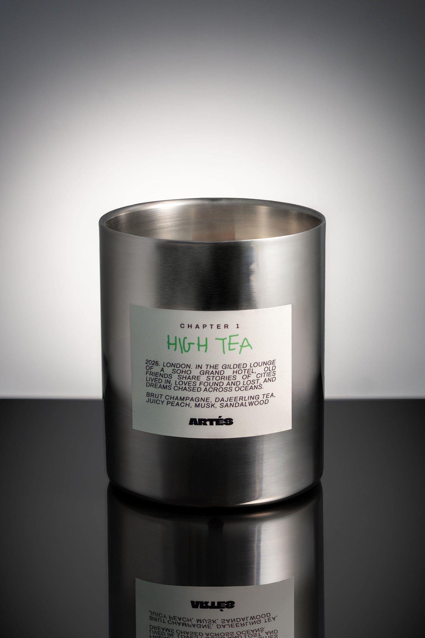 HIGH TEA Scented Bees Wax Candle - Chapters Collection