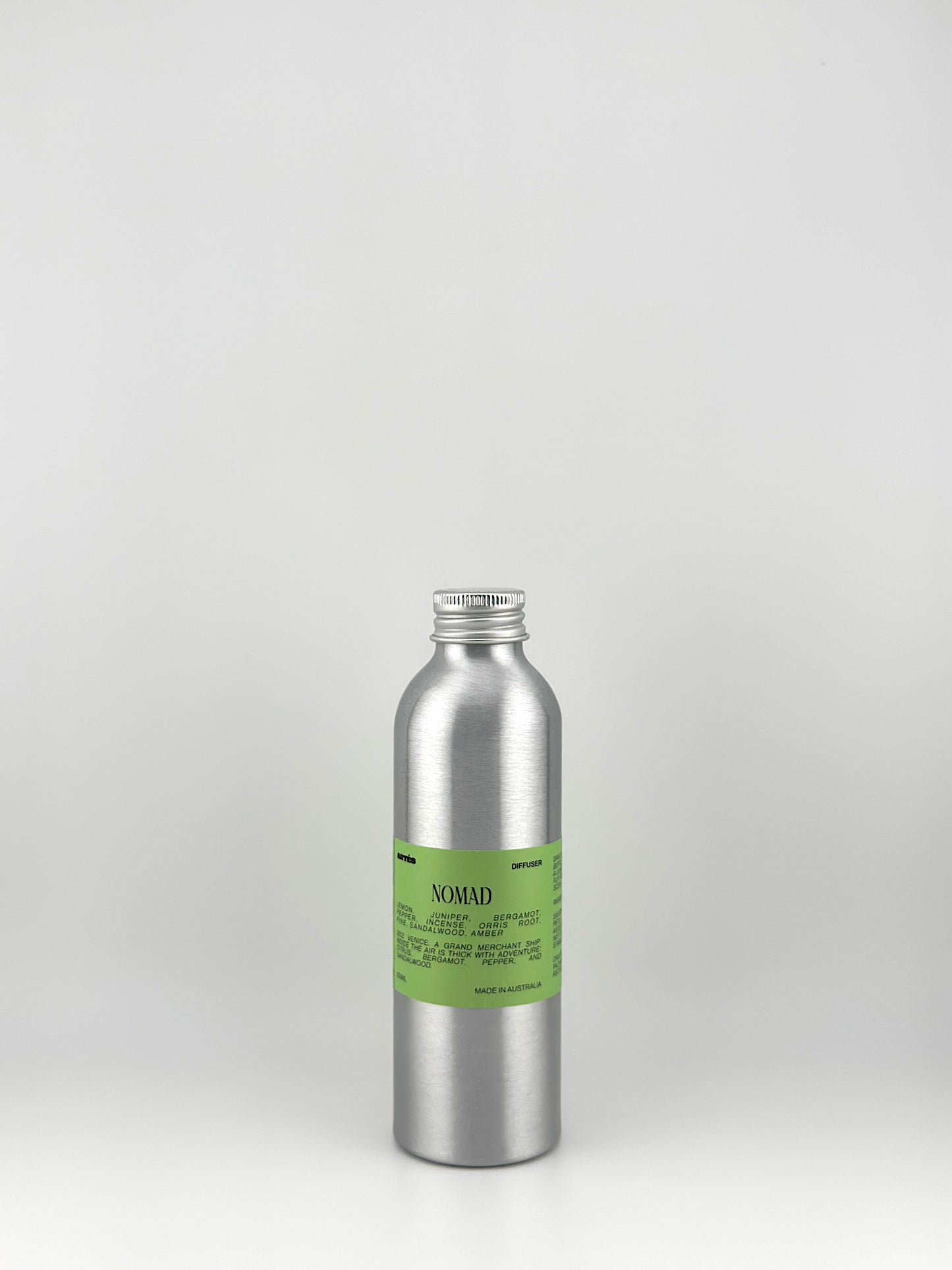 NOMAD Reed Diffuser — Lemon, Sandalwood & Amber, 150ml | ARTES Australia