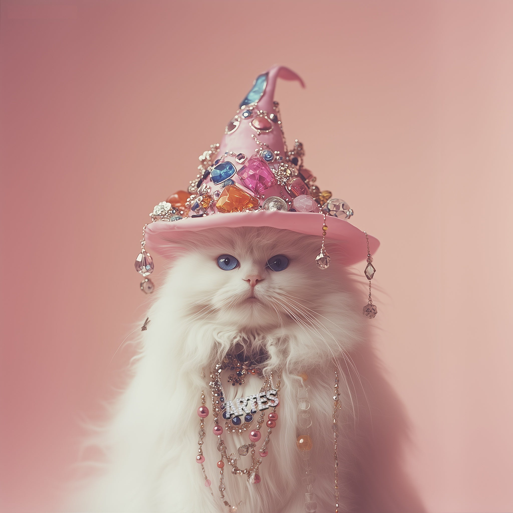 Artés luxury scented candle cat model
