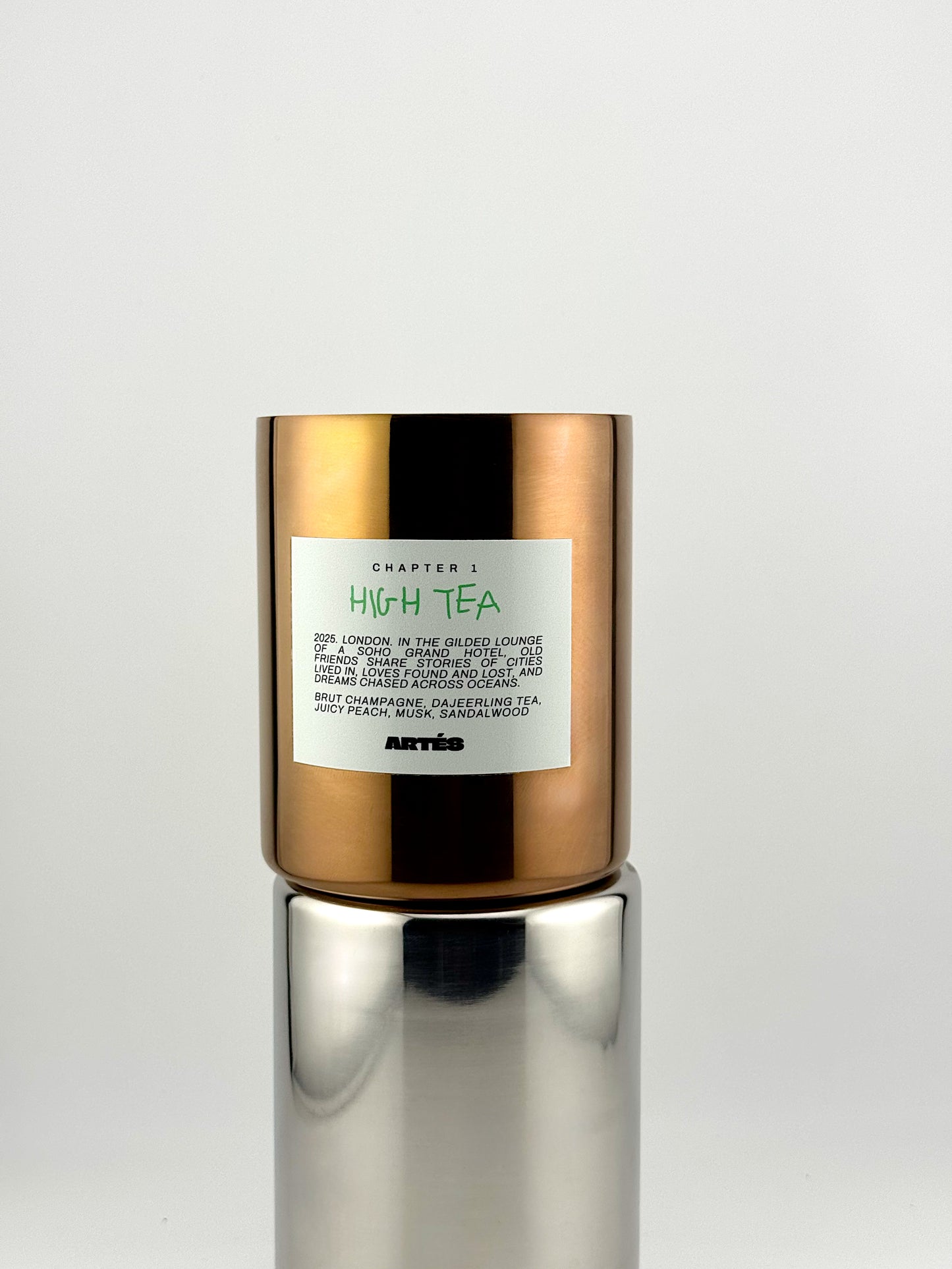 HIGH TEA Scented Bees Wax Candle - Chapters Collection