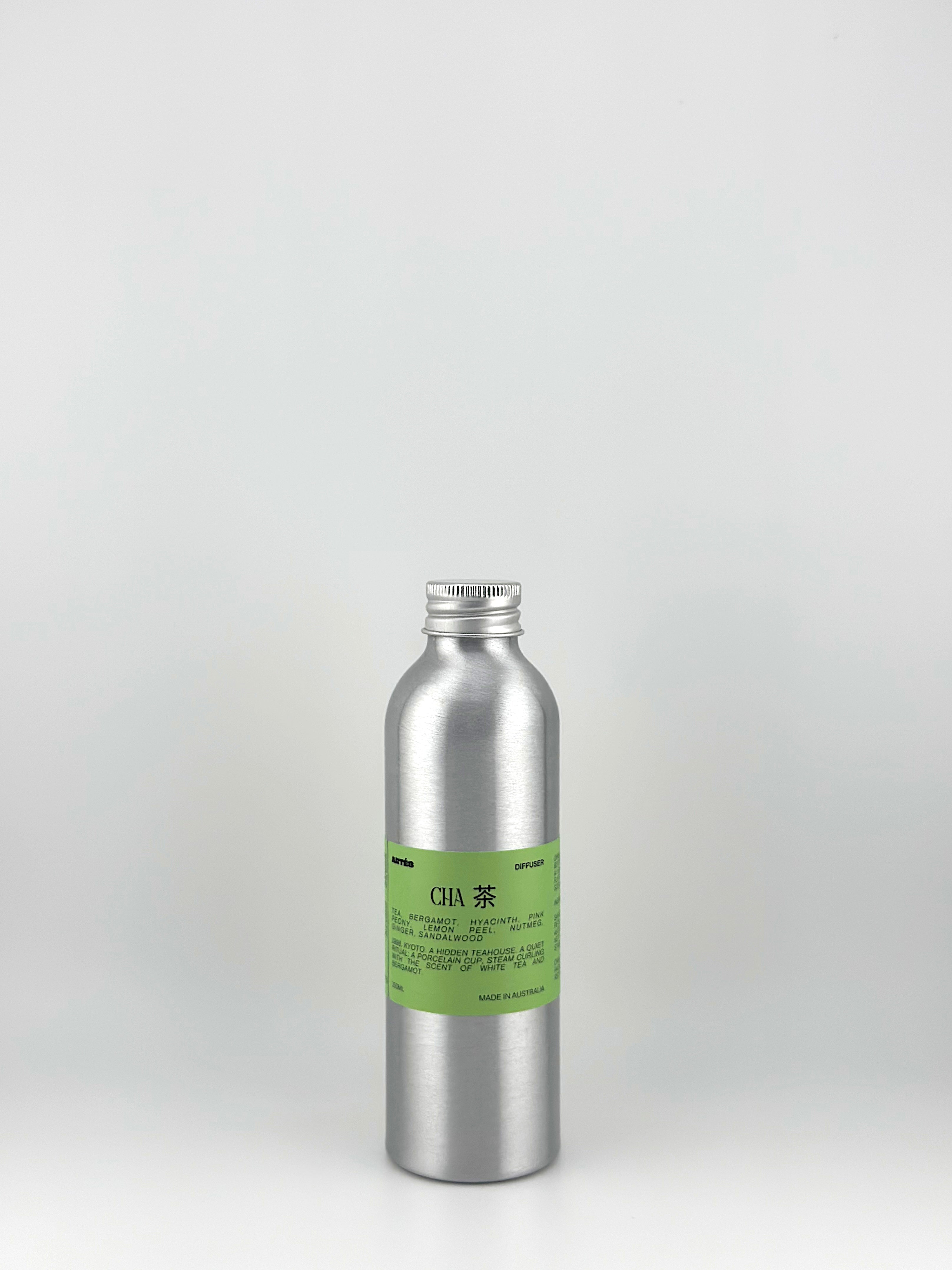 CHA TEA Reed Diffuser — white tea, bergamot & peony, 150ml | ARTES Australia