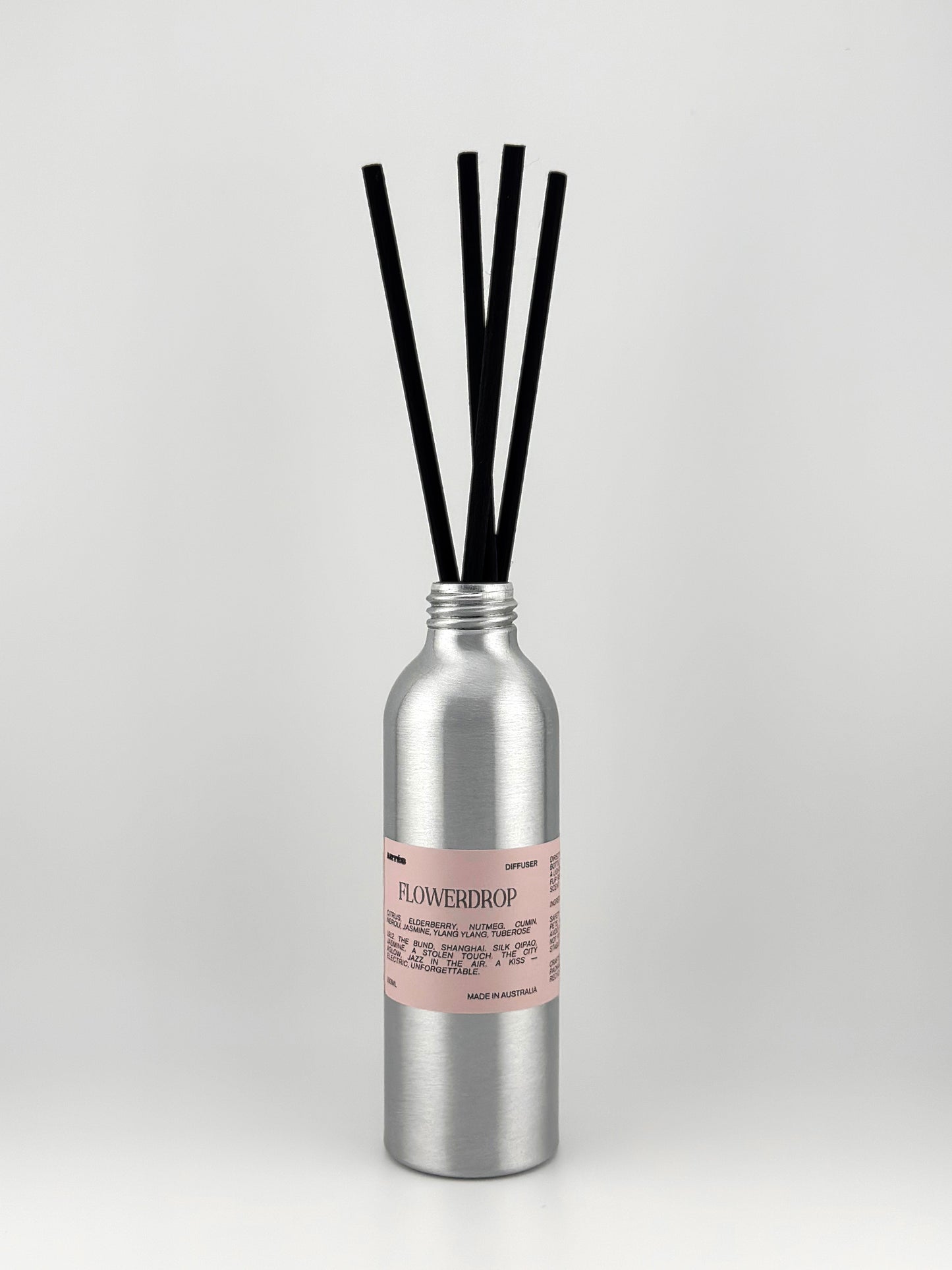 FLOWERDROP Reed Diffuser — neroli, jasmine & tuberose, 150ml | ARTES Australia
