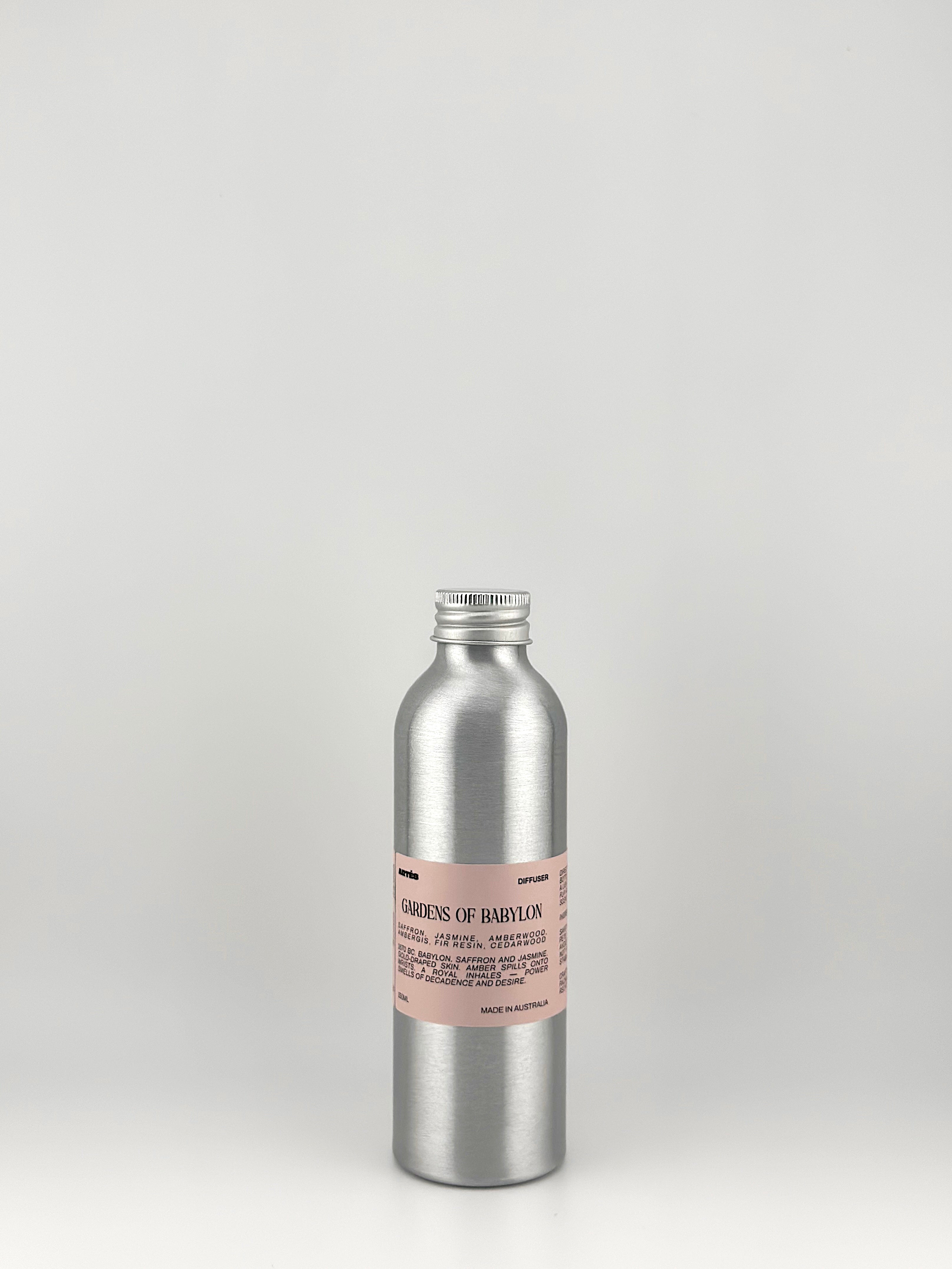 GARDENS OF BABYLON Reed Diffuser — saffron, jasmine & amber, 150ml | ARTES Australia