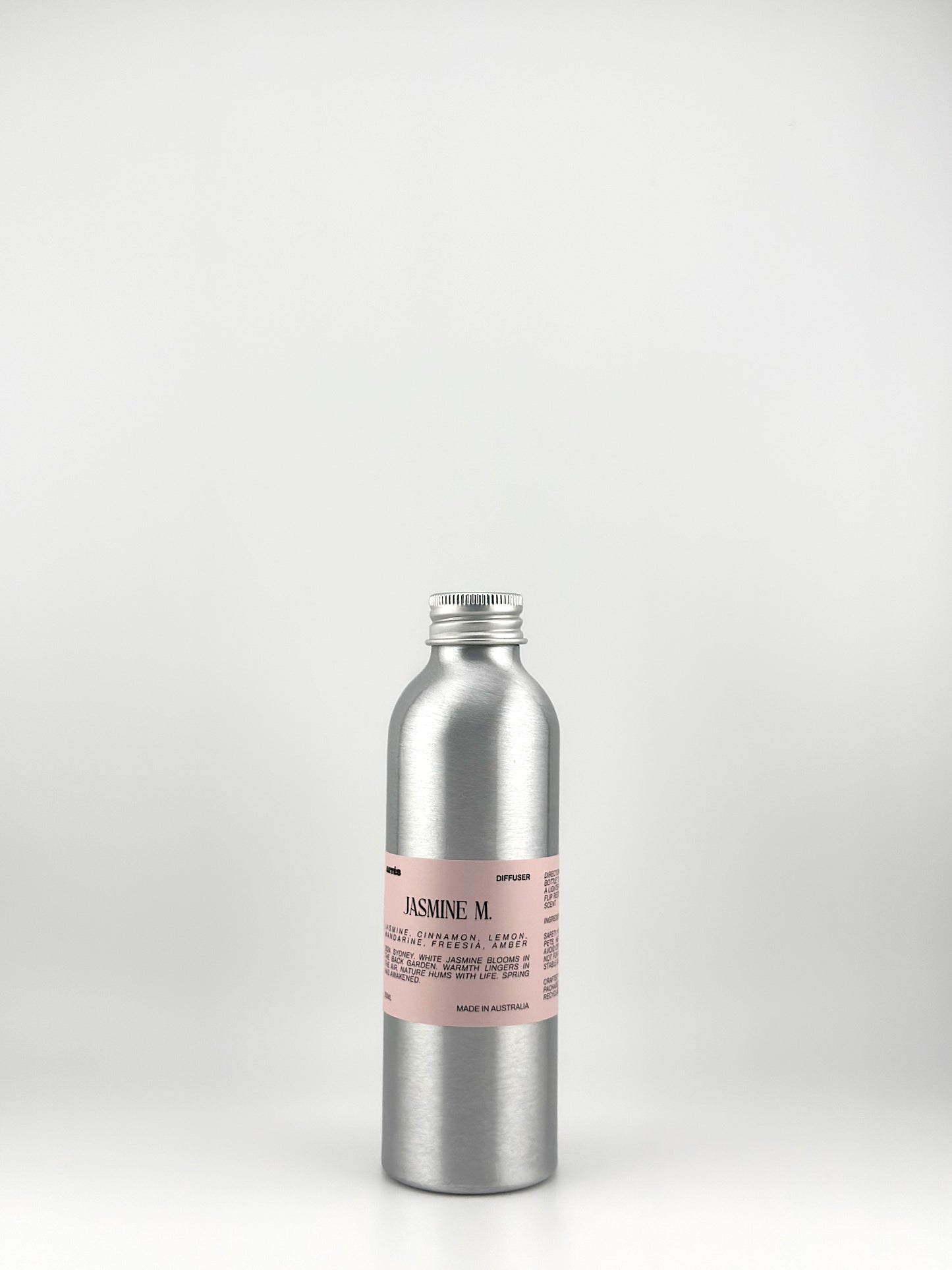 JASMINE M Reed Diffuser — pure jasmine and white musk, 150ml | ARTES Australia