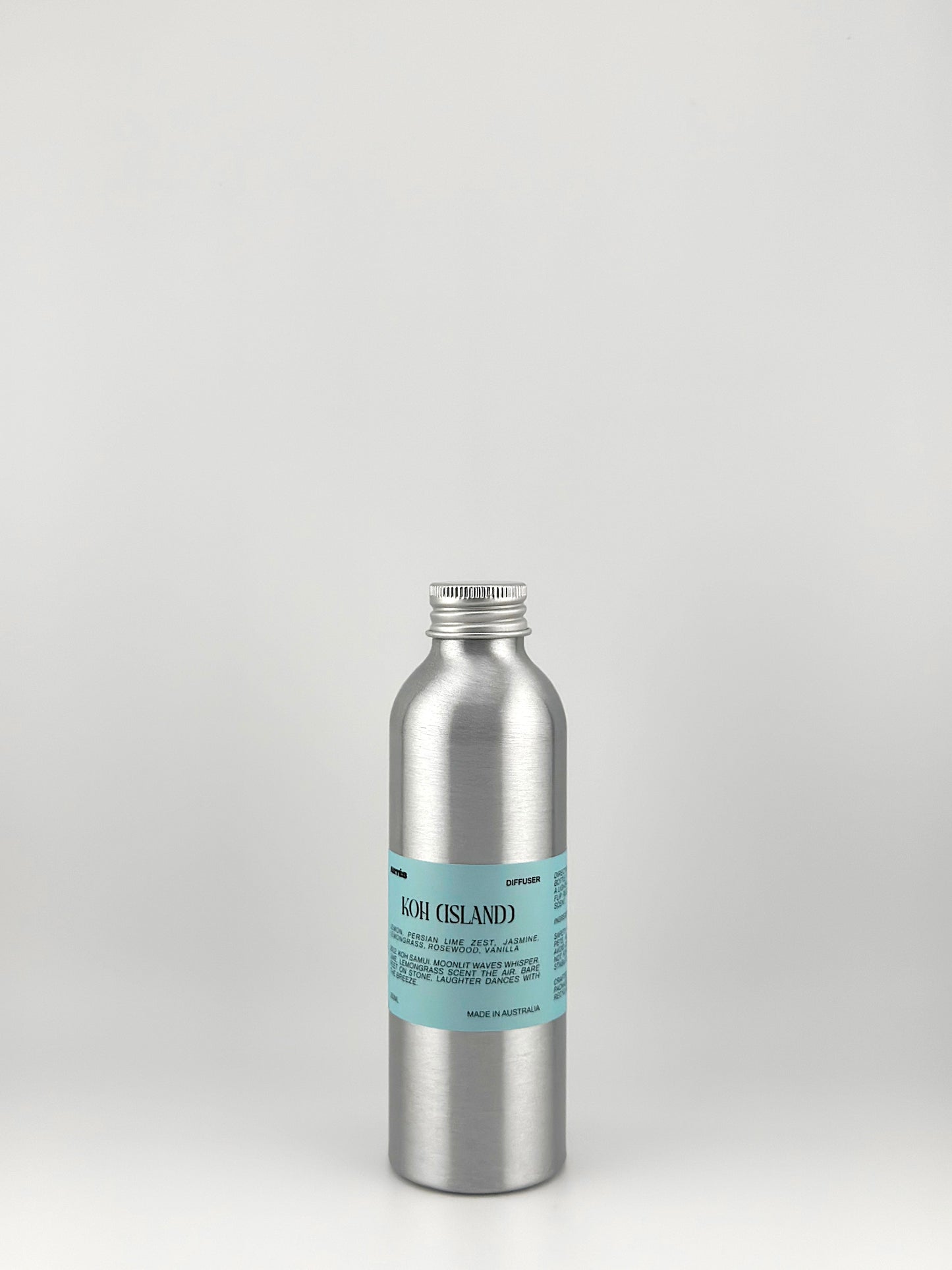 KOH ISLAND Reed Diffuser — lemongrass, lime & vanilla, 150ml | ARTES Australia