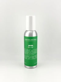 ARTES PLUMP room and linen spray in signature aluminium bottle