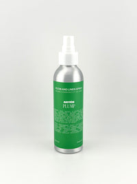 ARTES PLUMP room and linen spray in signature aluminium bottle