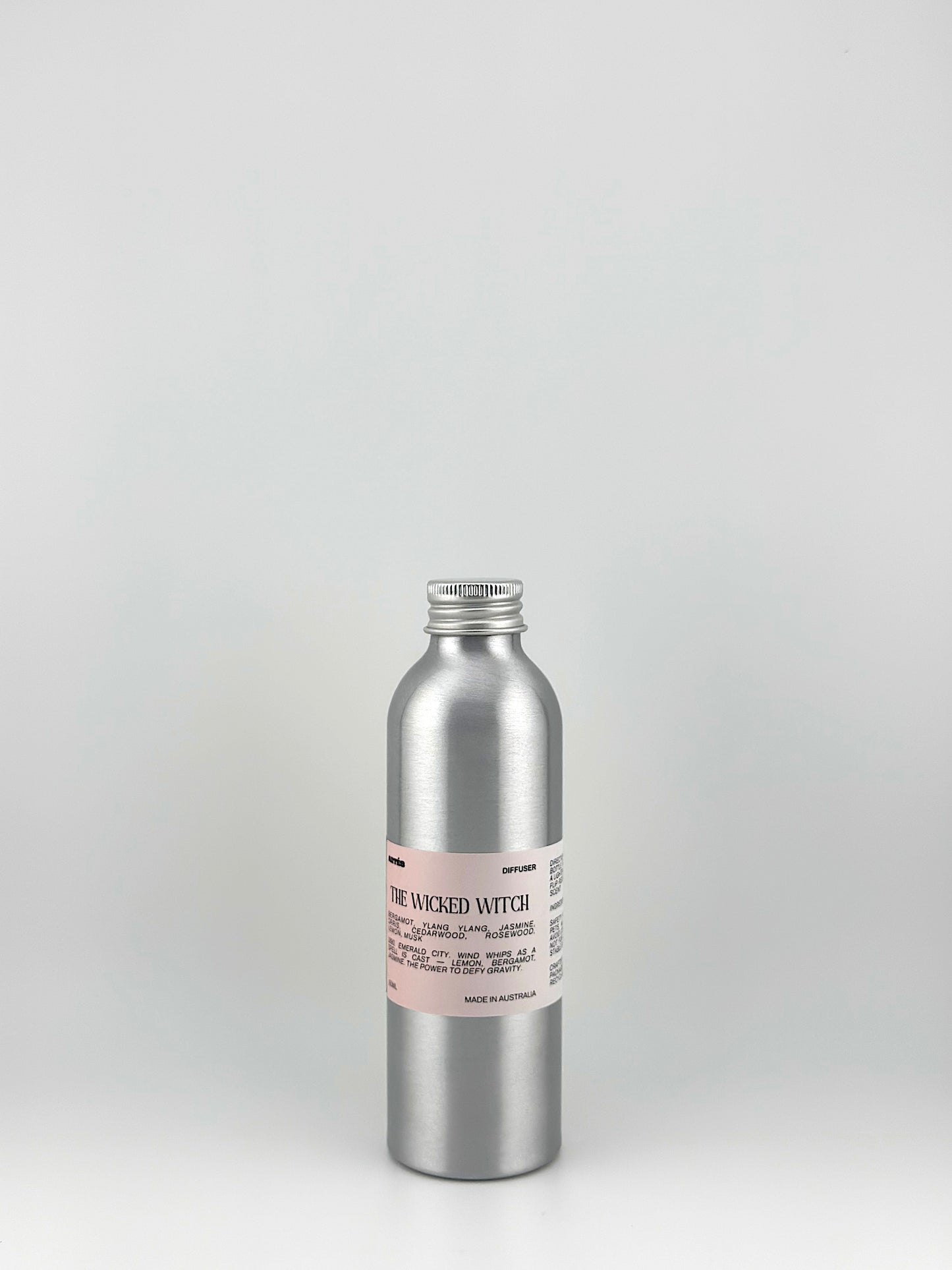 THE WICKED WITCH Reed Diffuser — bergamot, jasmine & wood, 150ml | ARTES Australia